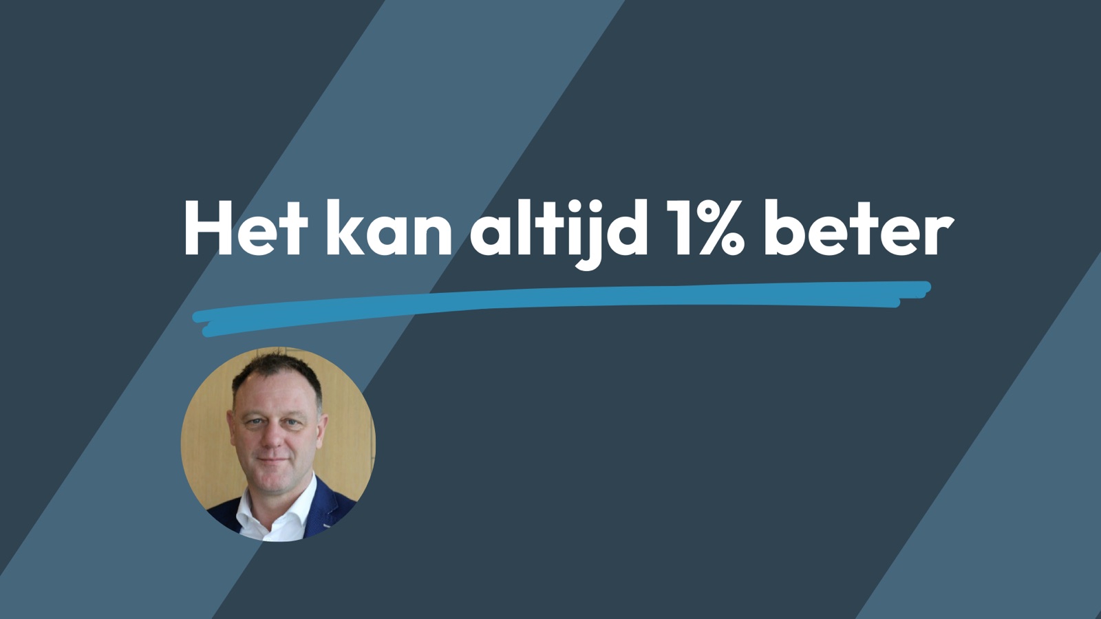 1% beter